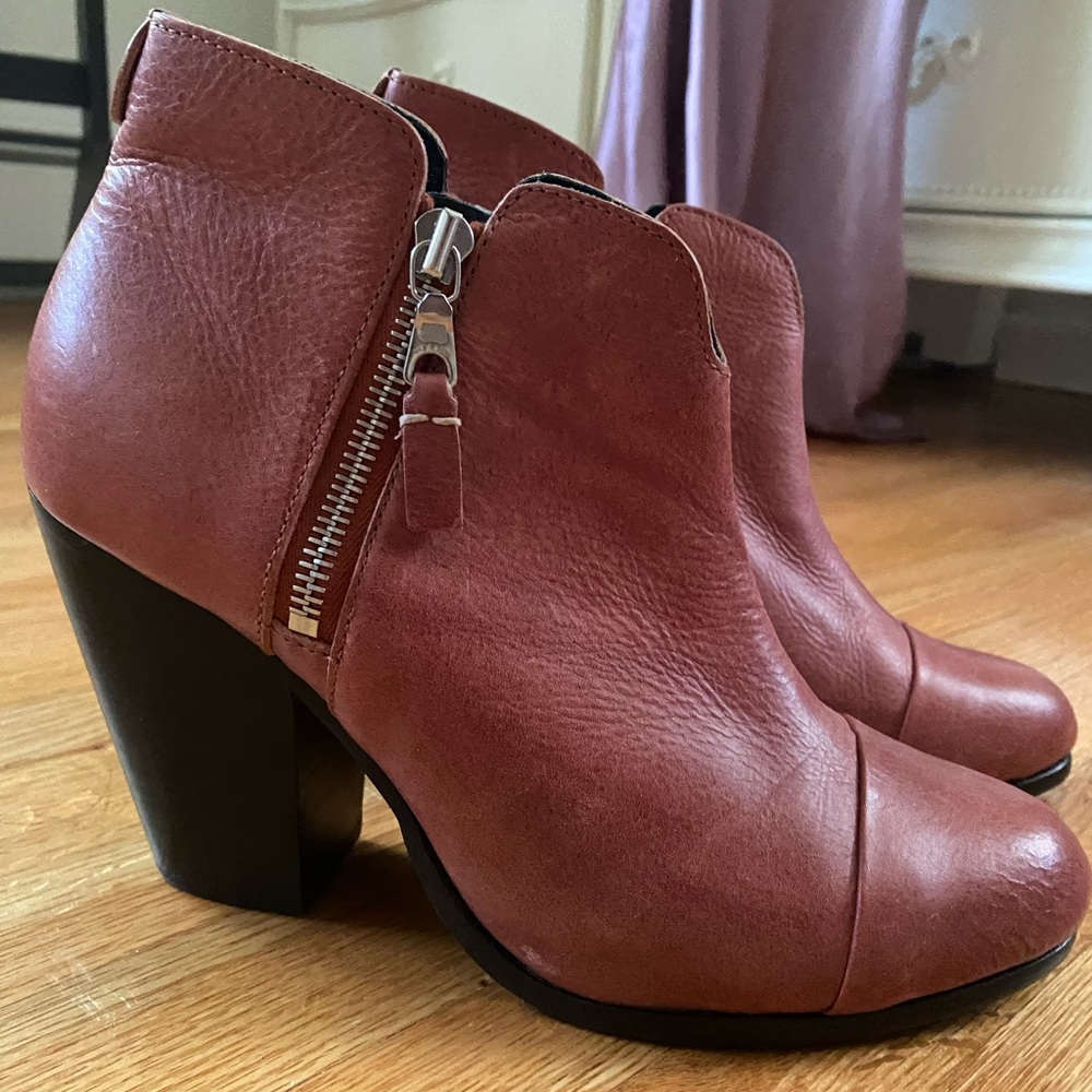 Rag & Bone Margot leather ankle booties